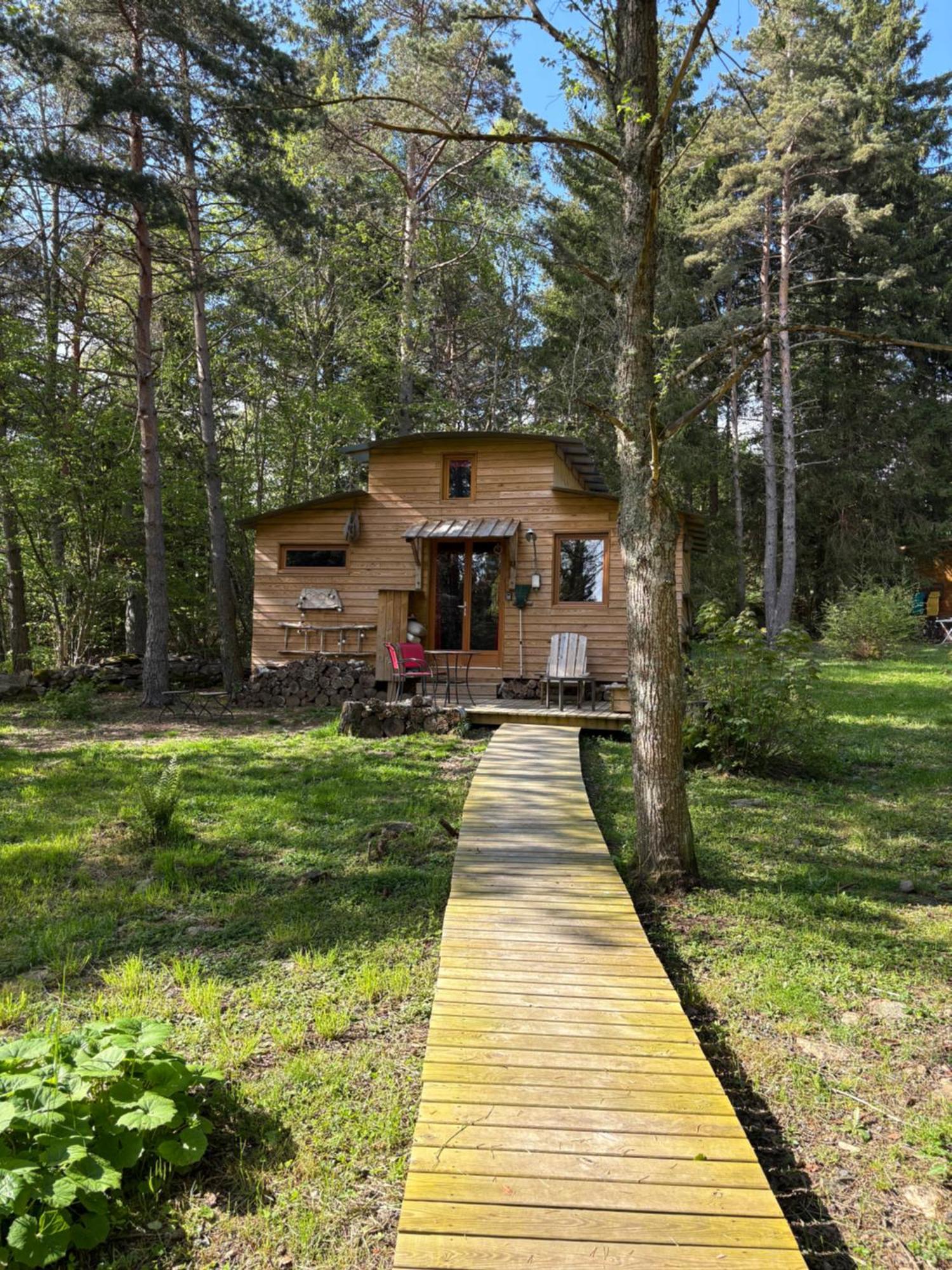 Chalet Cricri Domaine De La Mamounette Champclause 外观 照片
